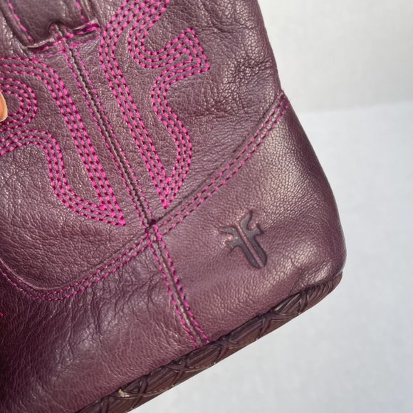 Frye Western Rodeo Crib Shoes 4 - Picture 6 of 7